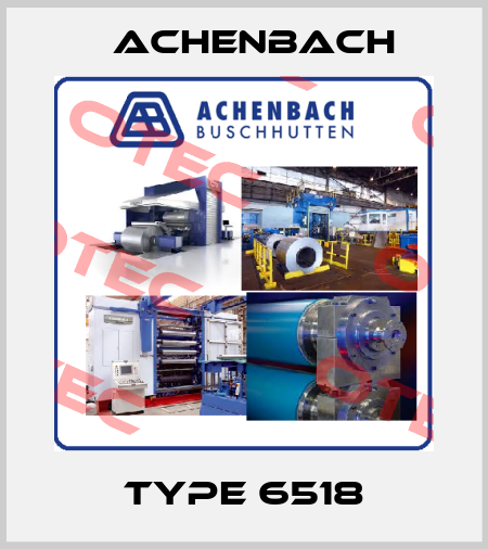 Type 6518 ACHENBACH