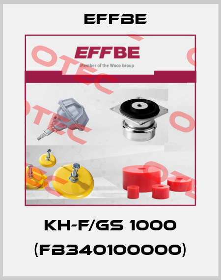 KH-F/GS 1000 (FB340100000) Effbe