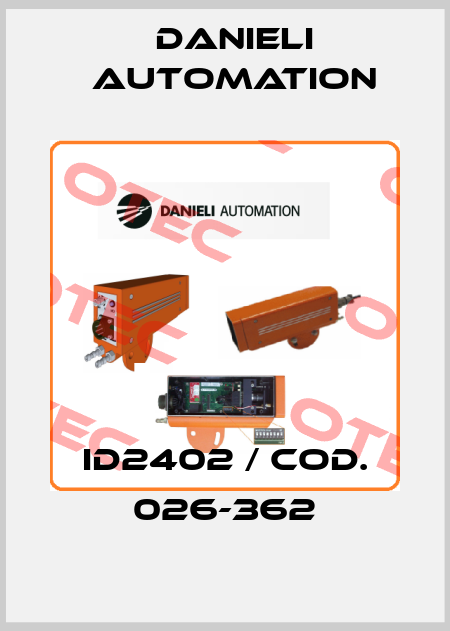 ID2402 / cod. 026-362 DANIELI AUTOMATION