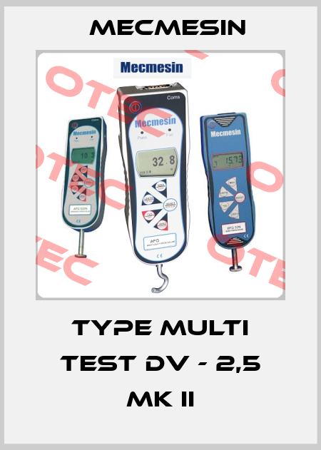 Type Multi Test dv - 2,5 MK II Mecmesin