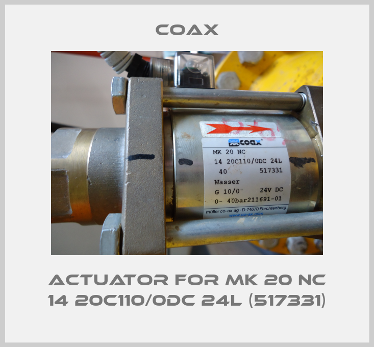 Actuator for MK 20 NC  14 20C110/0DC 24L (517331)-big