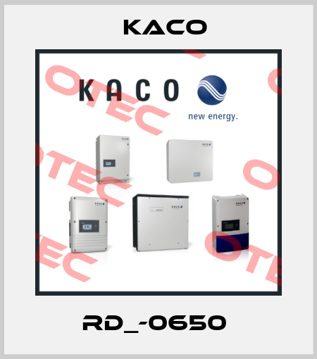 RD_-0650  Kaco