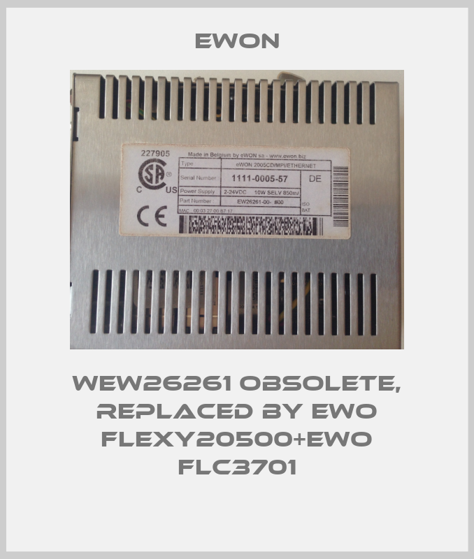 WEW26261 obsolete, replaced by EWO FLEXY20500+EWO FLC3701-big