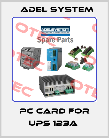 PC card for UPS 123A  ADEL System