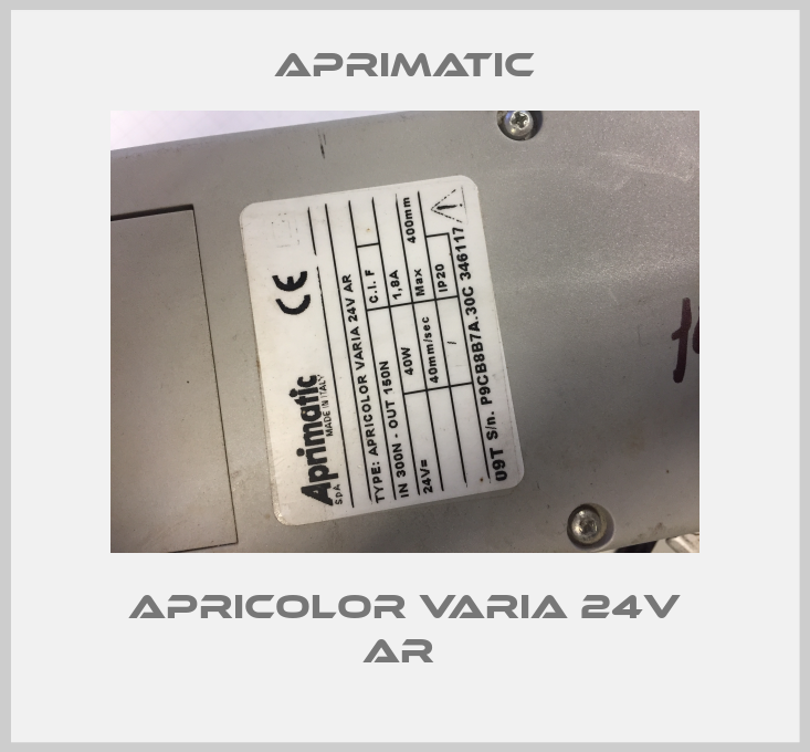 Apricolor Varia 24V AR -big