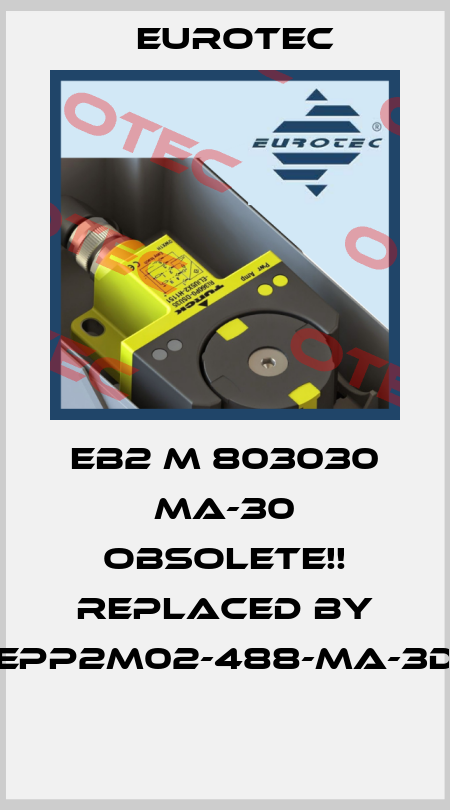 EB2 M 803030 MA-30 Obsolete!! Replaced by EPP2M02-488-MA-3D  Eurotec