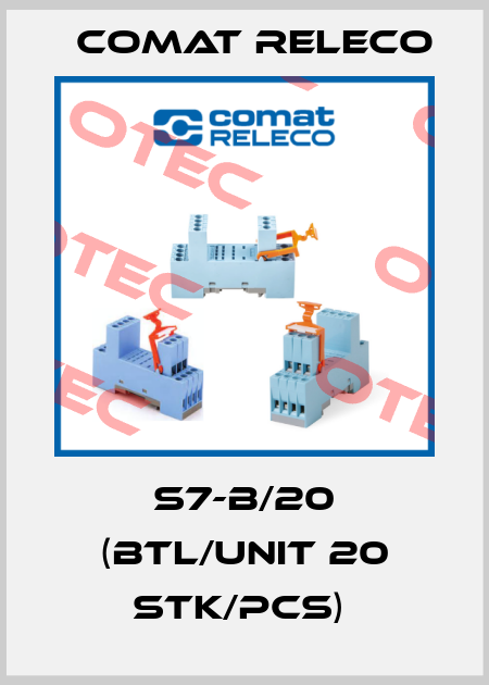 S7-B/20 (BTL/UNIT 20 STK/PCS)  Comat Releco