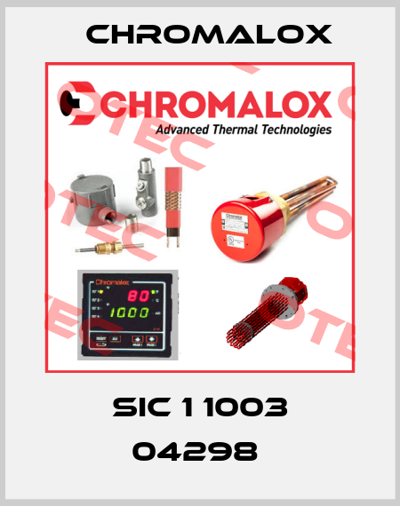 SIC 1 1003 04298  Chromalox
