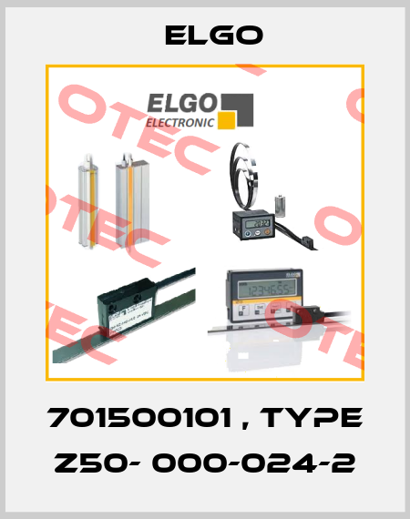 701500101 , type Z50- 000-024-2 Elgo