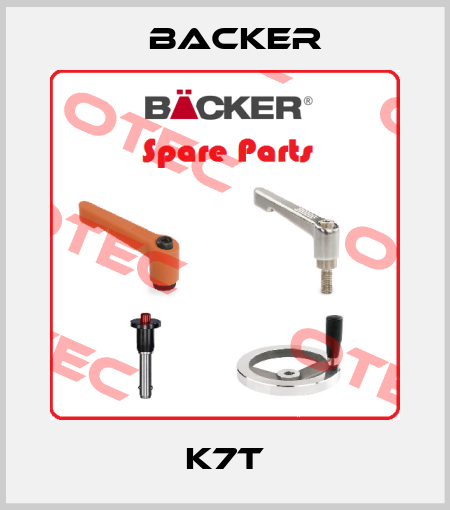 K7T Backer