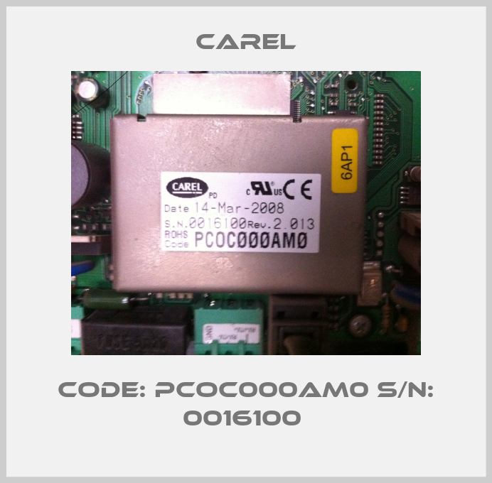 Code: PCOC000AM0 S/N: 0016100 -big
