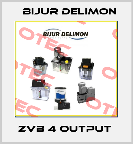 ZVB 4 Output  Bijur Delimon
