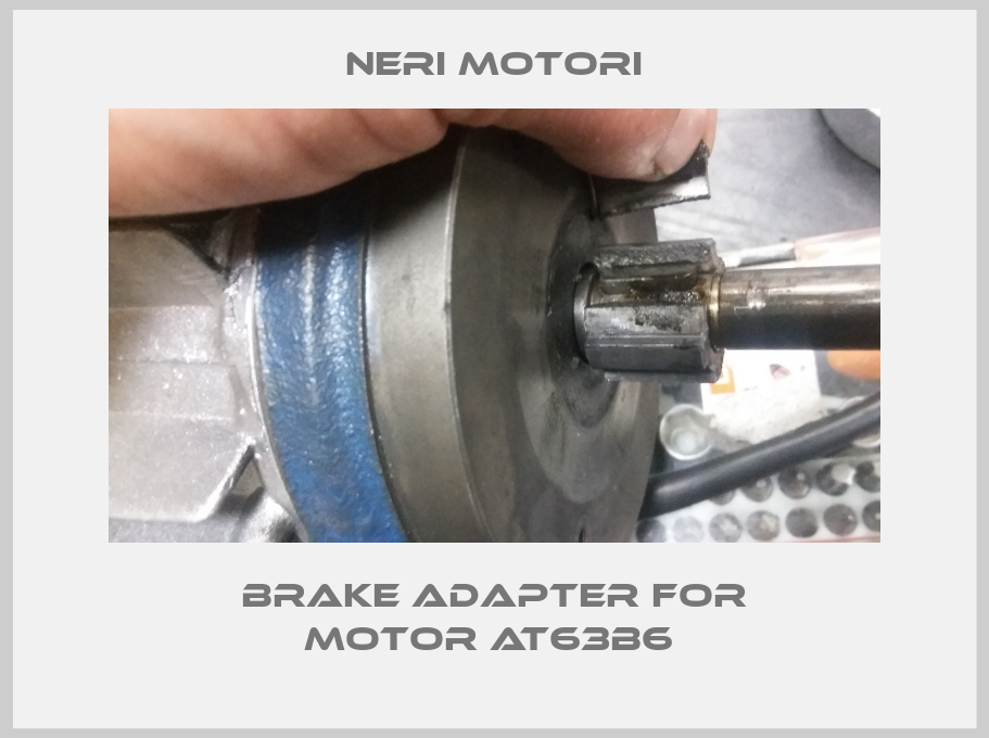  brake adapter for motor AT63B6 -big