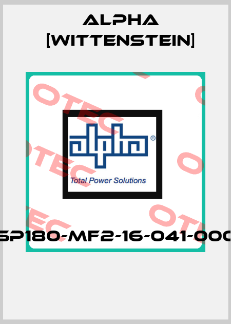 SP180-MF2-16-041-000  Alpha [Wittenstein]