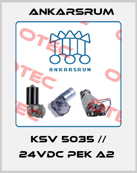 KSV 5035 // 24VDC PEK A2  Ankarsrum
