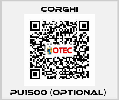 PU1500 (optional)  Corghi