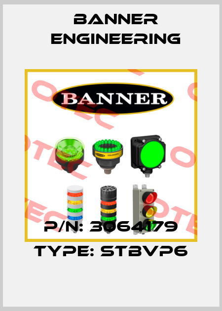P/N: 3064179 Type: STBVP6 Banner Engineering