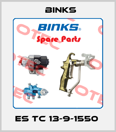 ES TC 13-9-1550  Binks