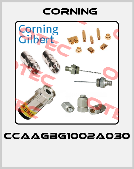 CCAAGBG1002A030                 Corning