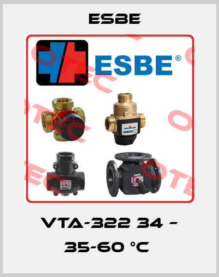 VTA-322 34 – 35-60 °C  Esbe