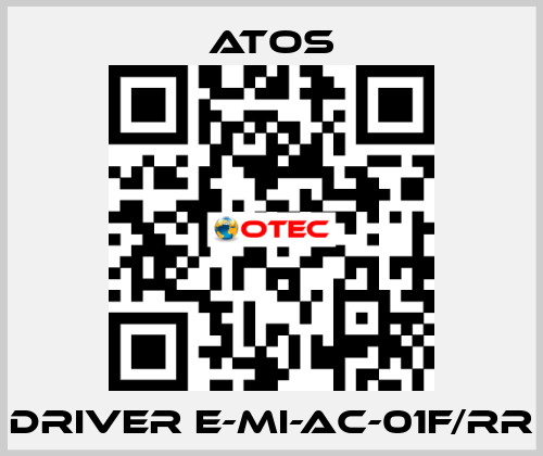 Driver E-MI-AC-01F/RR Atos