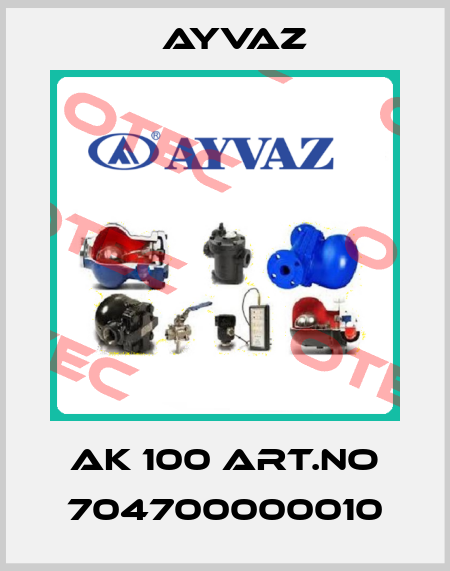 AK 100 Art.No 704700000010 Ayvaz