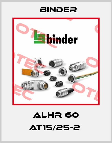 ALHR 60 AT15/25-2  Binder
