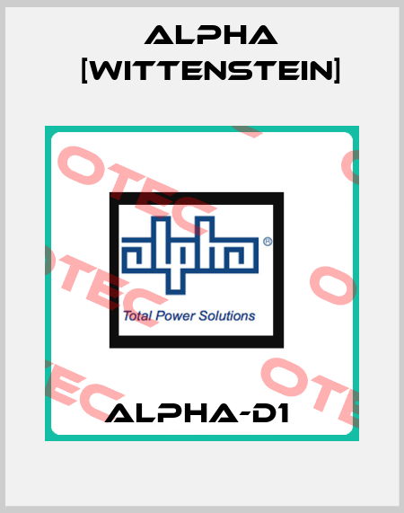 ALPHA-D1  Alpha [Wittenstein]