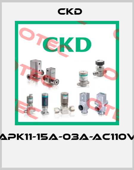 APK11-15A-03A-AC110V  Ckd