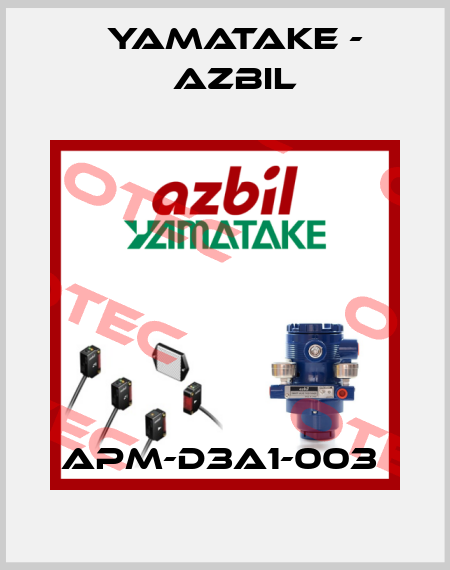 APM-D3A1-003  Yamatake - Azbil