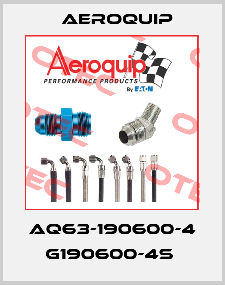 AQ63-190600-4 G190600-4S  Aeroquip