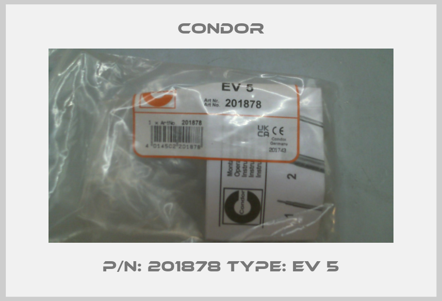 P/N: 201878 Type: EV 5-big