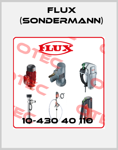10-430 40 110  Flux (Sondermann)