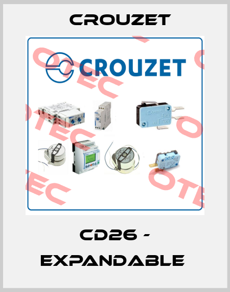 CD26 - expandable  Crouzet