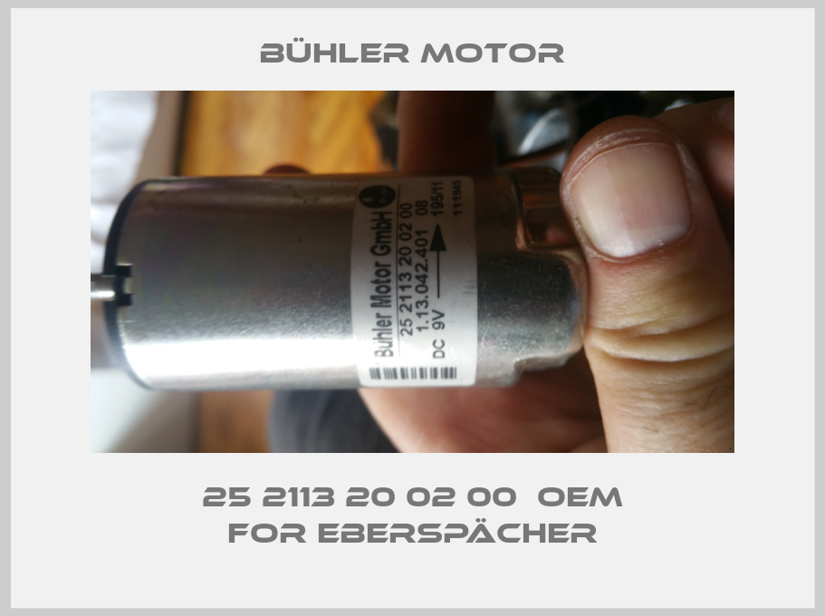25 2113 20 02 00  OEM for Eberspächer-big