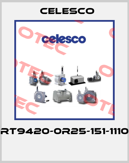 RT9420-0R25-151-1110  Celesco