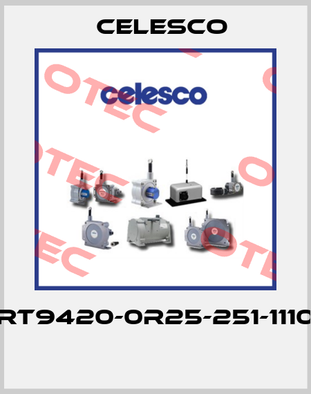 RT9420-0R25-251-1110  Celesco