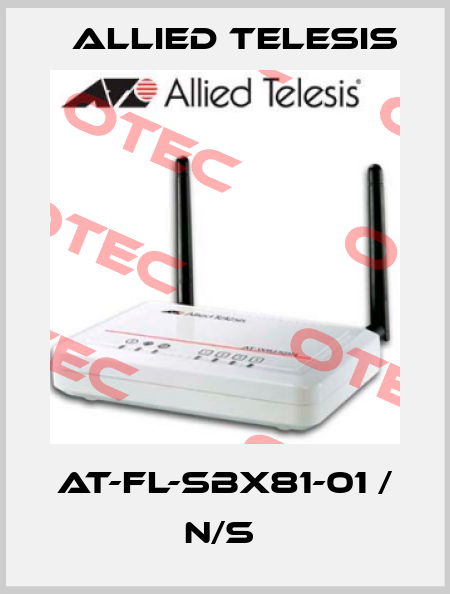 AT-FL-SBX81-01 / N/S  Allied Telesis