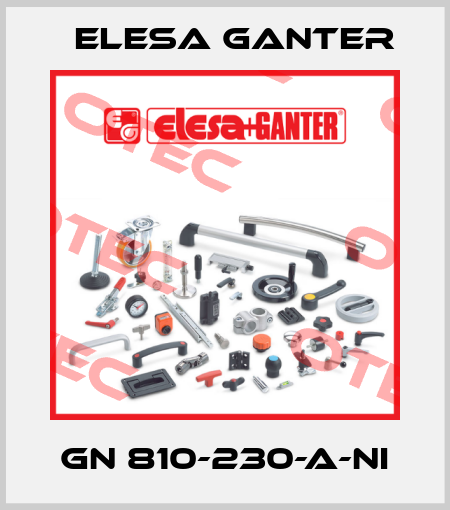 GN 810-230-A-NI Elesa Ganter