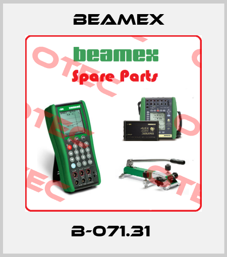 B-071.31  Beamex