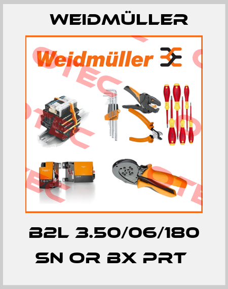 B2L 3.50/06/180 SN OR BX PRT  Weidmüller