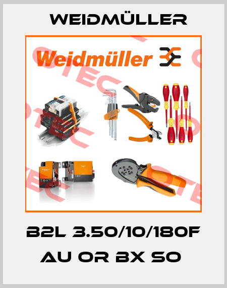 B2L 3.50/10/180F AU OR BX SO  Weidmüller