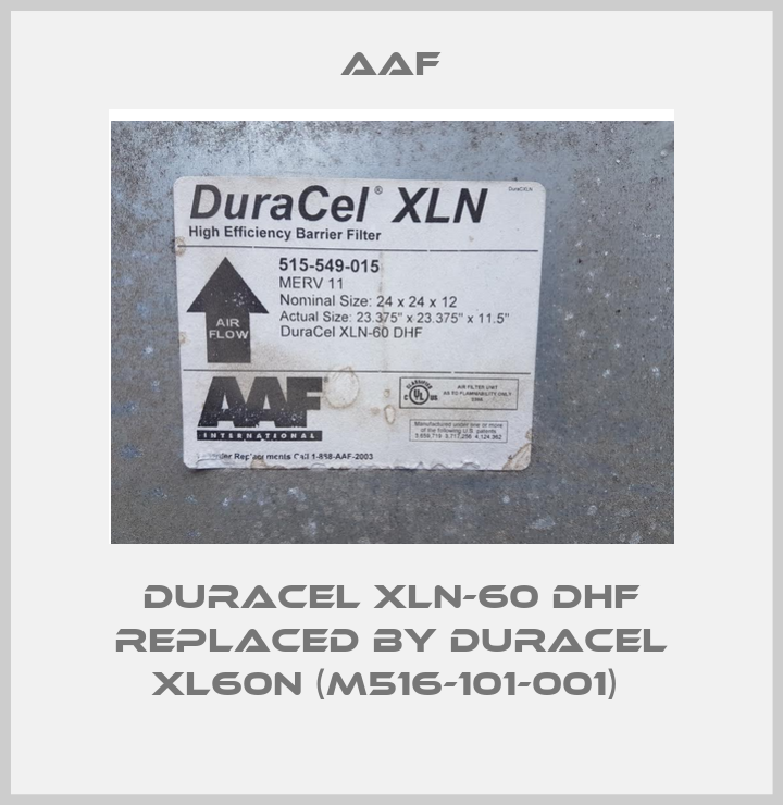 DuraCel XLN-60 DHF REPLACED BY DuraCel XL60N (M516-101-001) -big