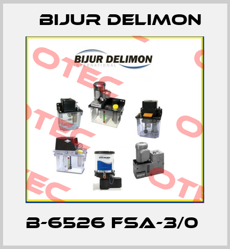 B-6526 FSA-3/0  Bijur Delimon