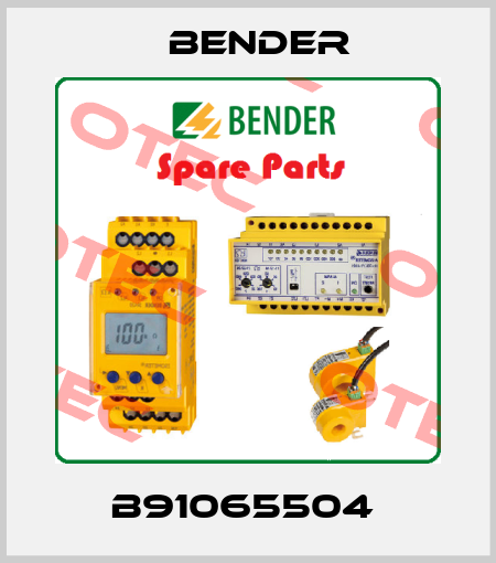 B91065504  Bender