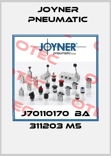 J70110170  BA 311203 M5 Joyner Pneumatic