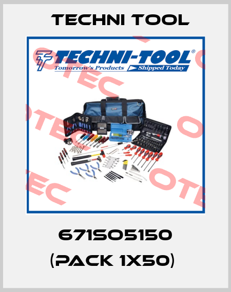 671SO5150 (pack 1x50)  Techni Tool