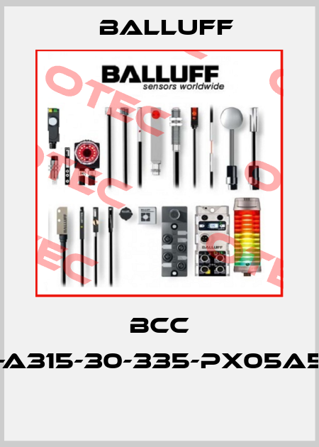 BCC A315-A315-30-335-PX05A5-020  Balluff