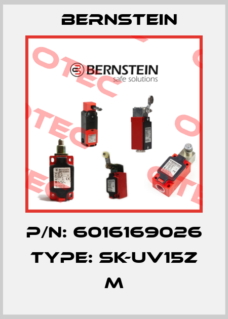P/N: 6016169026 Type: SK-UV15Z M Bernstein