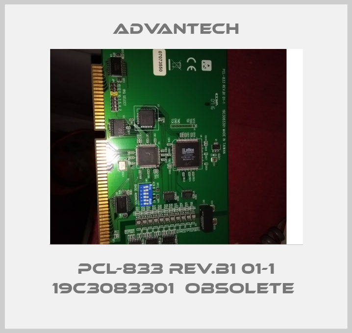 PCL-833 Rev.B1 01-1 19C3083301  Obsolete -big